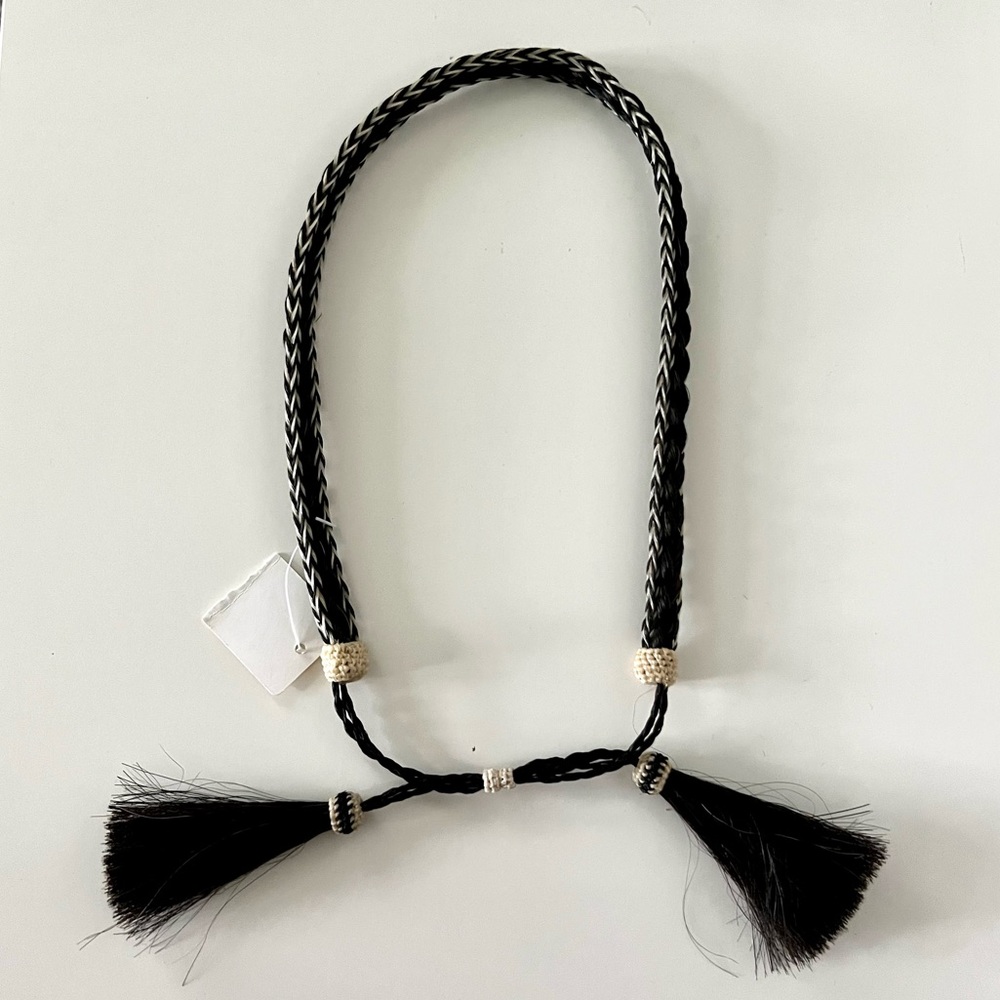 Adjustable Horse Hair Cowboy Hat Band